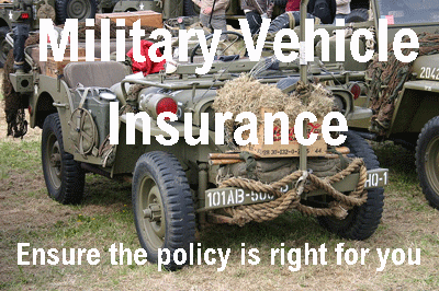 Military vehicle insurance classicjeeps.co.uk